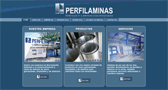 Desktop Screenshot of perfilaminas.com